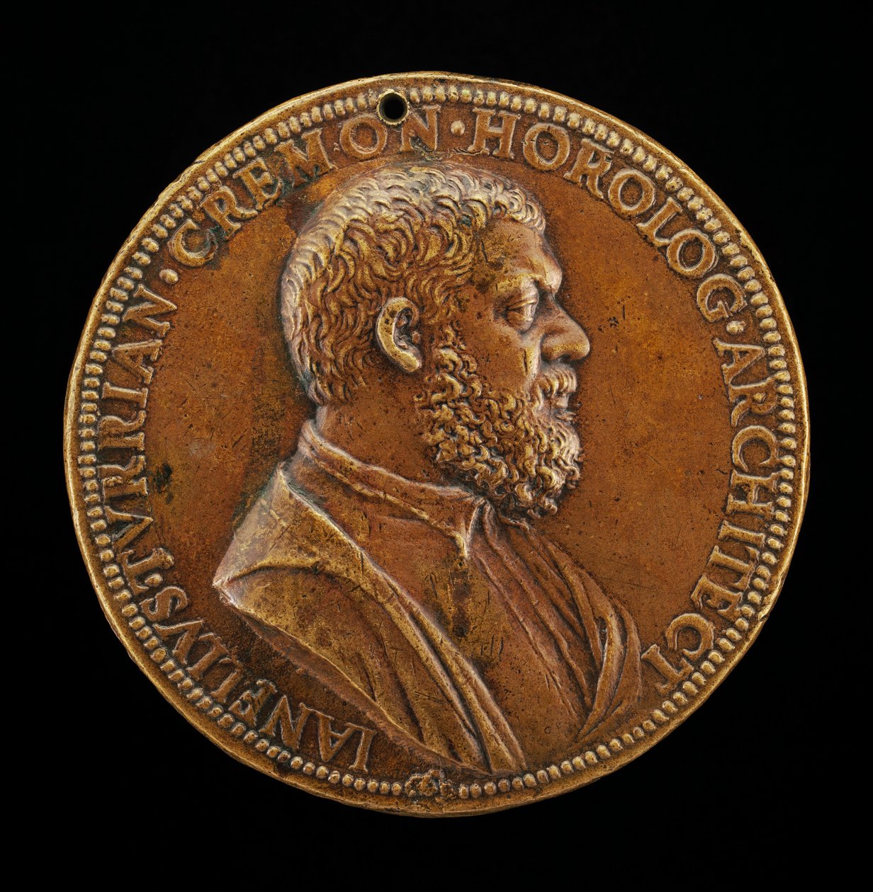 Giannello della Torre of Cremona, 1500-1585, Engineer in the Service of Charles V obverse by Leone Leoni