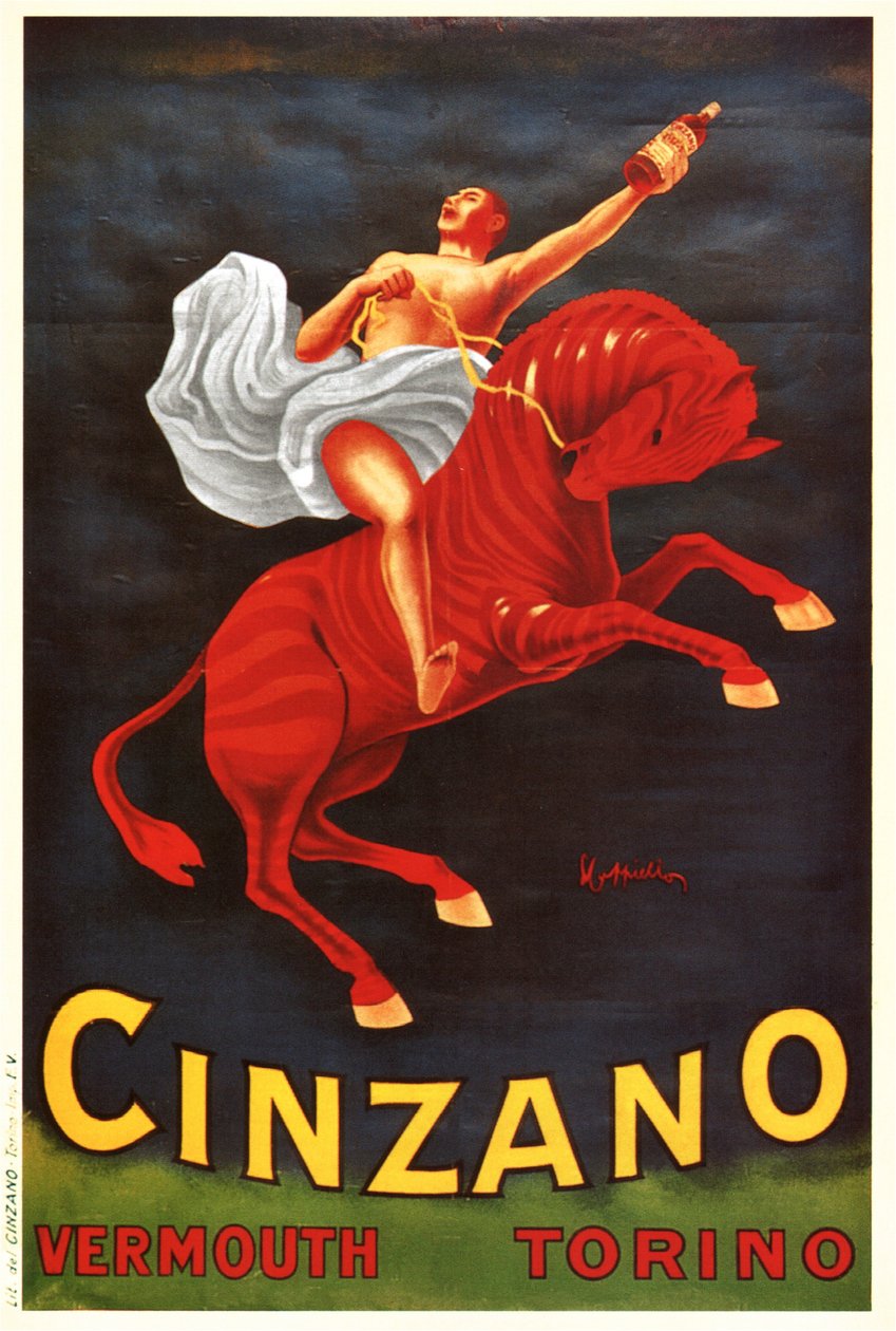 Vermouth Cinzano by Leonetto Cappiello
