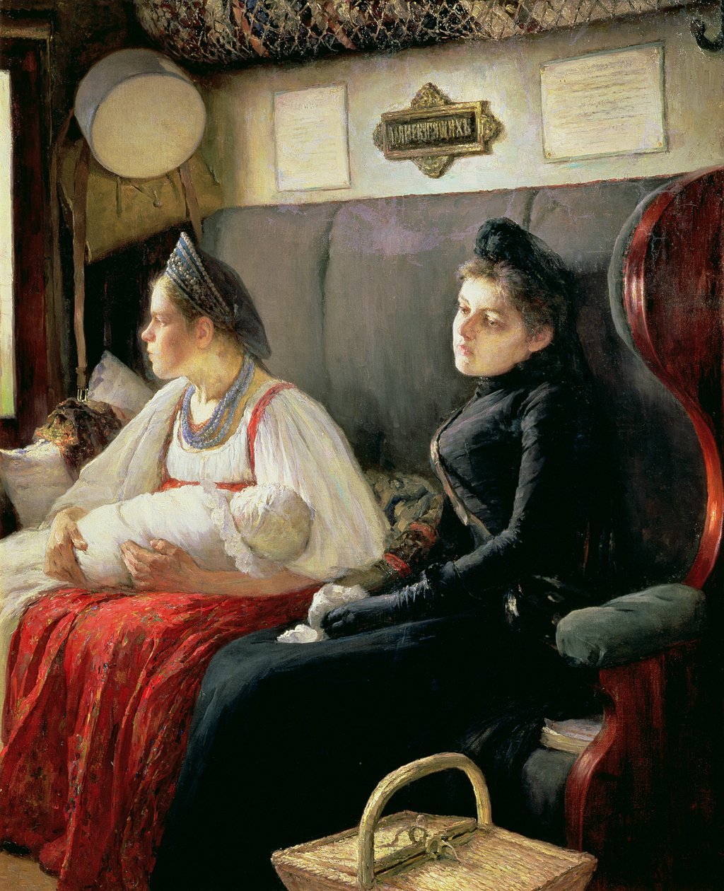 To the Relatives, 1891 by Leonid Osipovic Pasternak