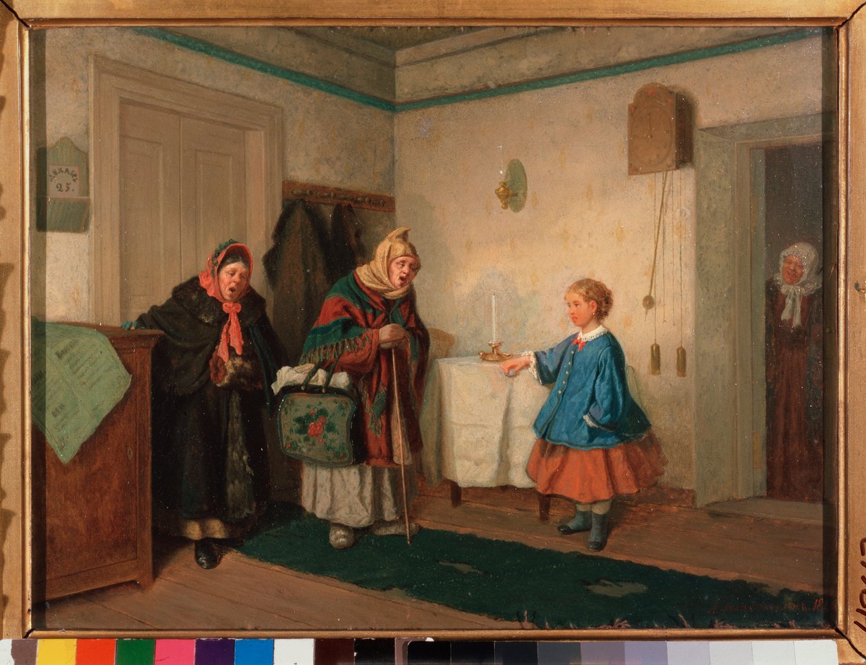 The Begging Singers by Leonid Ivanovich Solomatkin