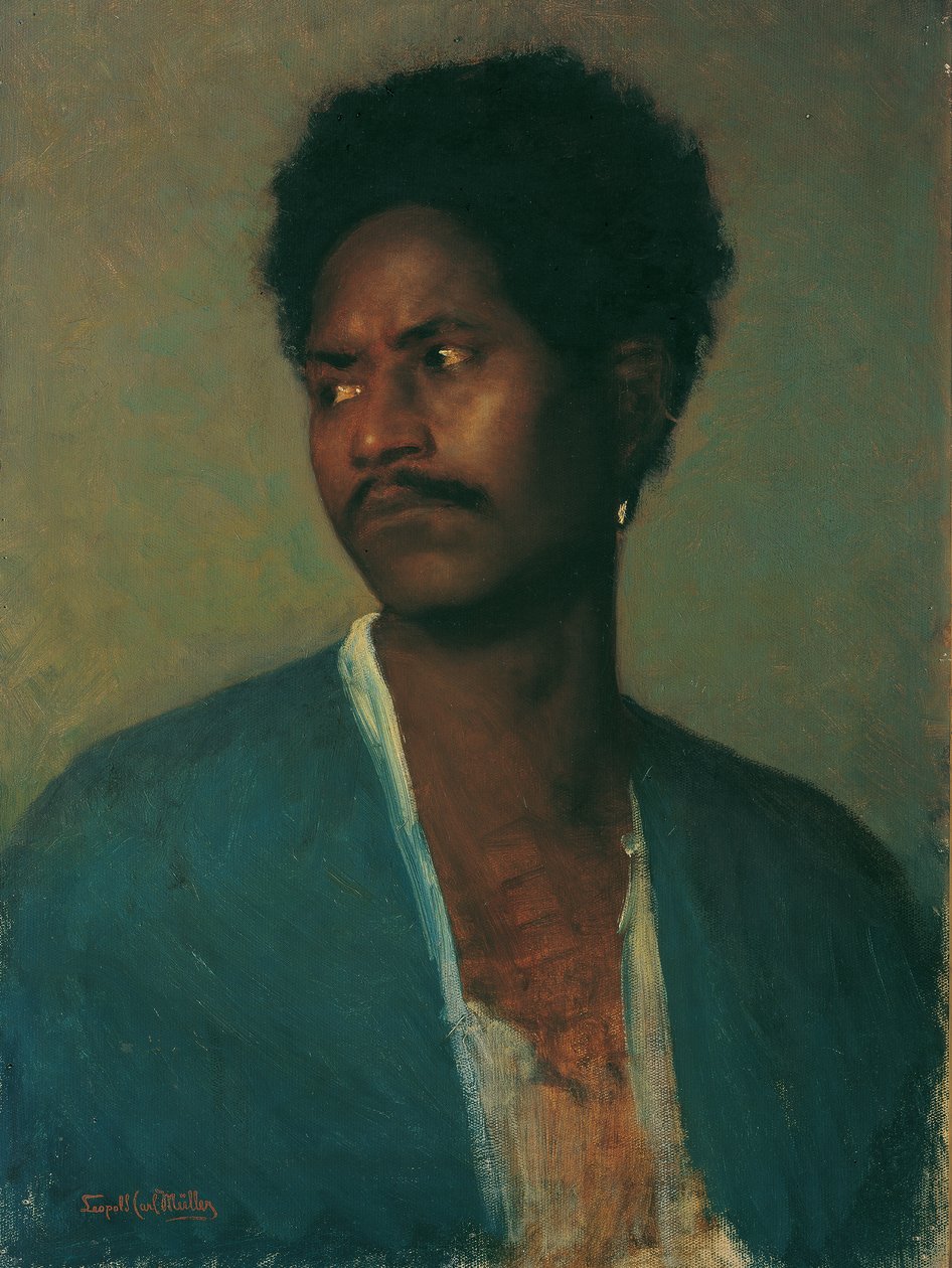 A Nubian by Leopold Carl Muller