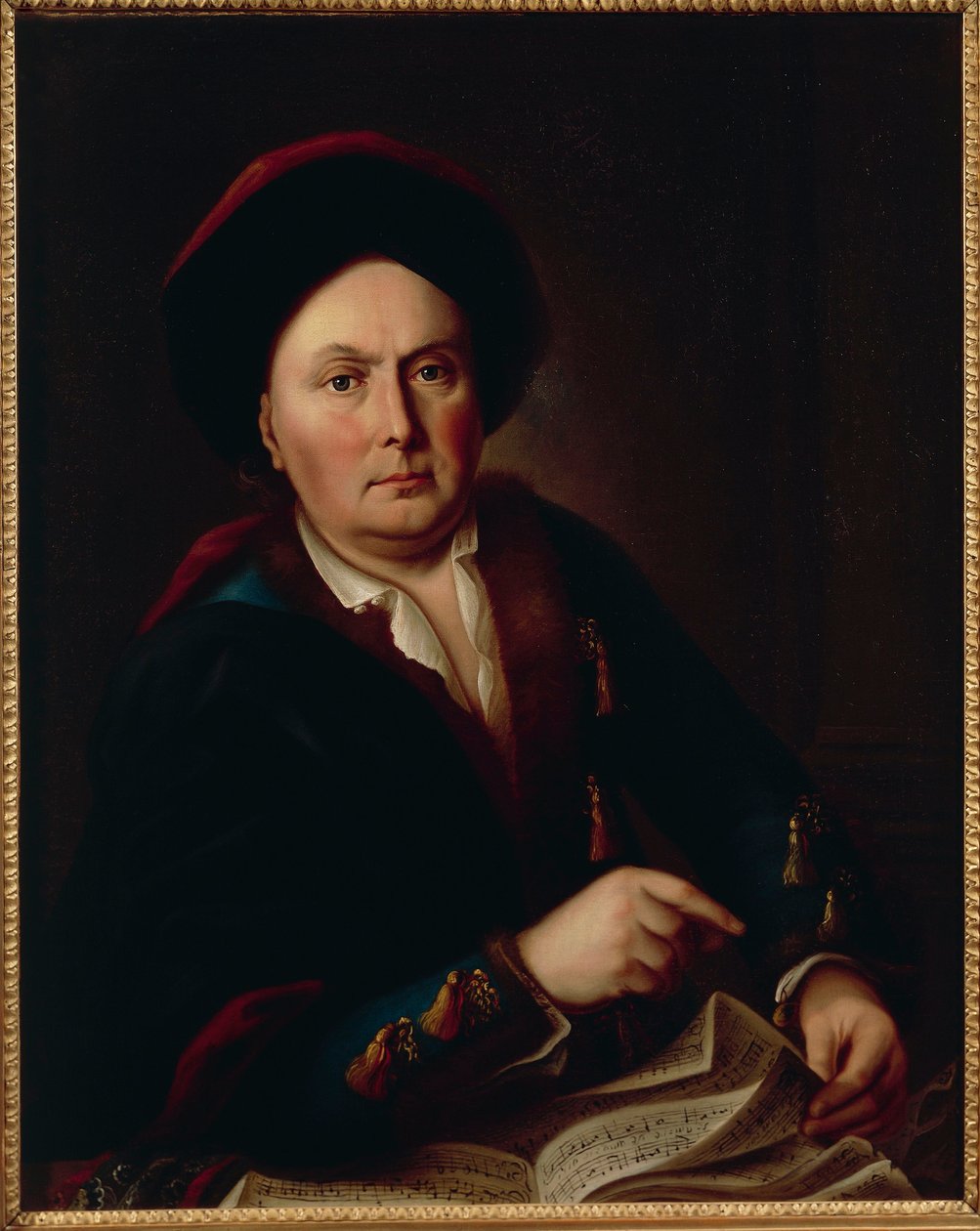 Portrait of Ludwig van Beethoven