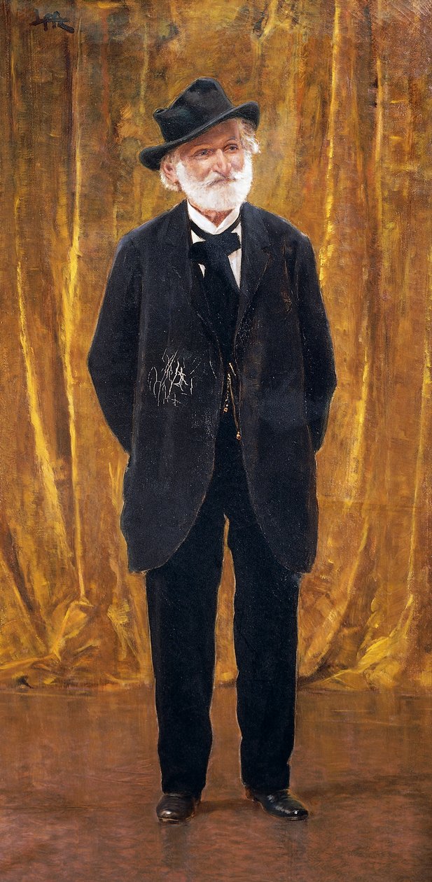 Portrait of Guiseppe Verdi by Leopoldo Metlicovitz