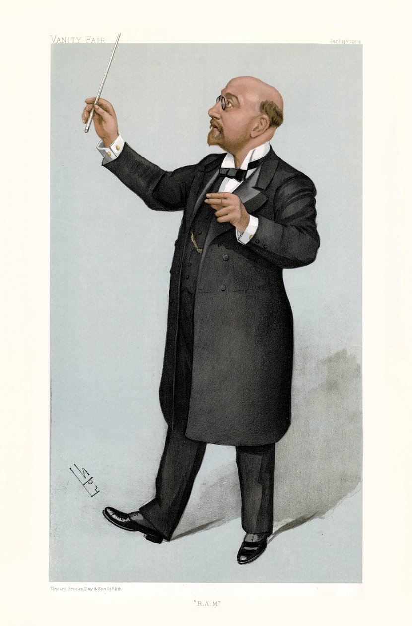 Sir Alexander Campbell Mackenzie by Leslie Matthew (1851-1922) Ward
