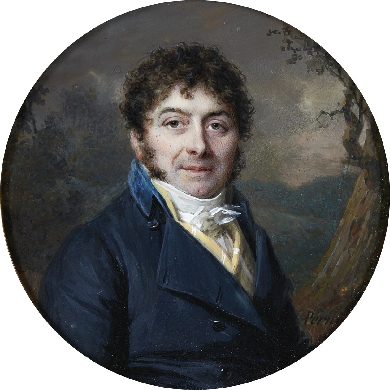 Portrait of Marc-Antoine Désaugiers (1772-1827) by Lié Louis Périn-Salbreux