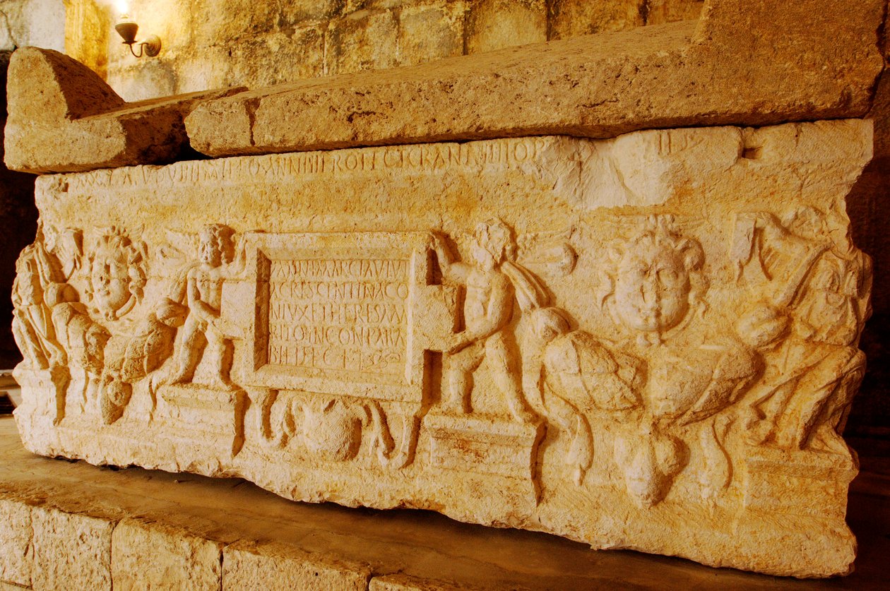 Stone coffin, 2nd century AD by Unbekannt Unbekannt