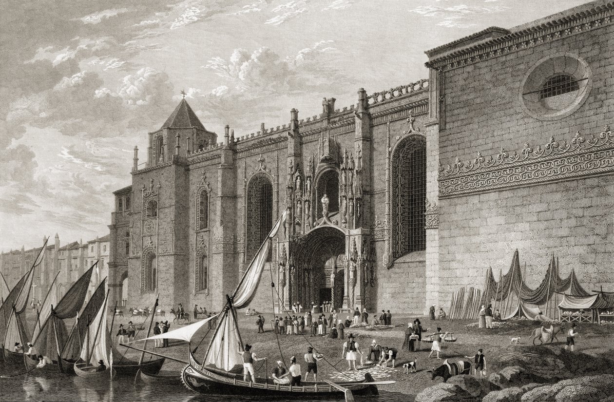 Mosteiro dos Jeronimos Belem, Lisbon, from 