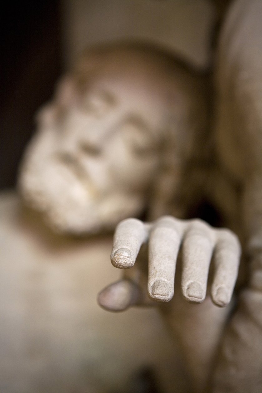Pieta (detail) by Ligier Richier