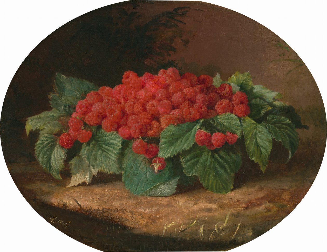 Raspberries, c. 1859 by Lilly Martin Spencer
