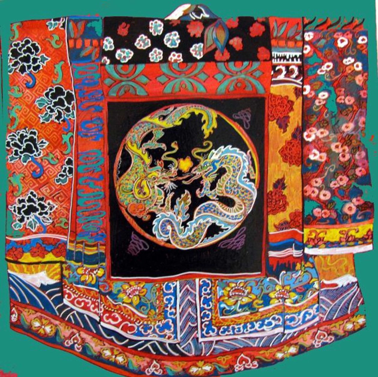 Chinese Jacket a la Linda, 2015 by linda arthurs