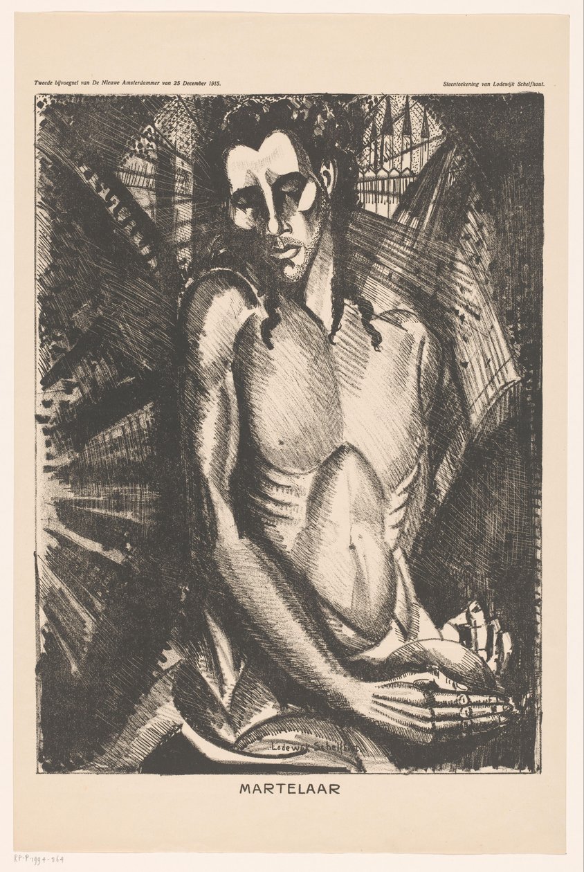 Martyr by Lodewijk Schelfhout