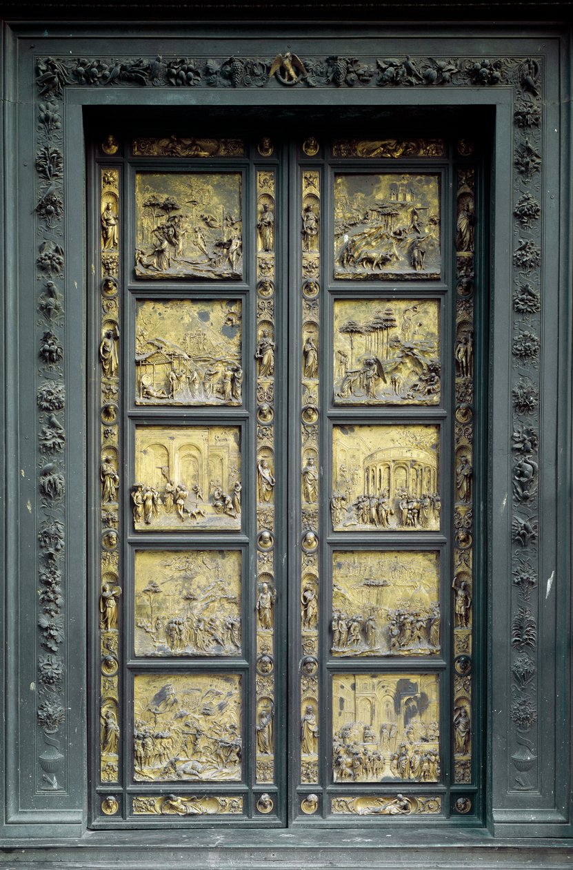 Gate of Paradise, realized by Lorenzo Ghiberti by Lorenzo Ghiberti