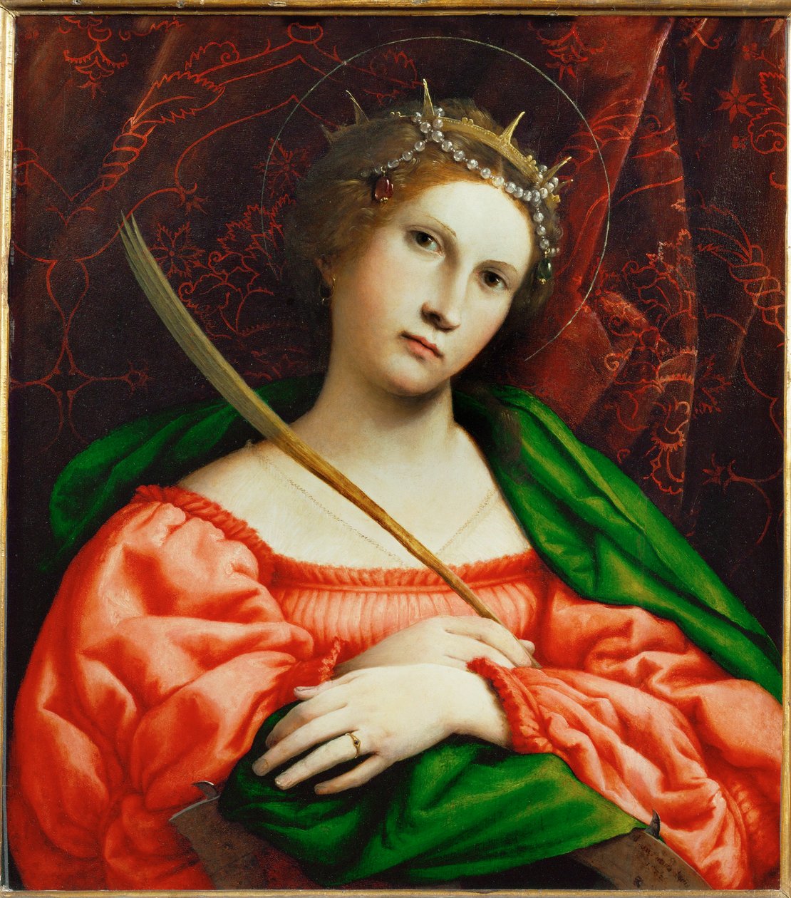 Saint Catherine of Alexandria by Lorenzo Lotto