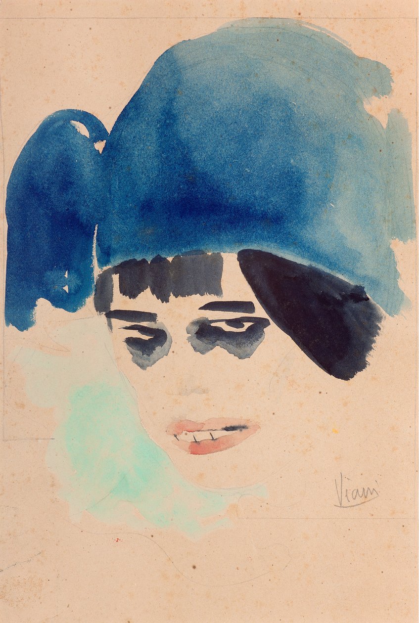 Portrait, c.1912 by Lorenzo Viani