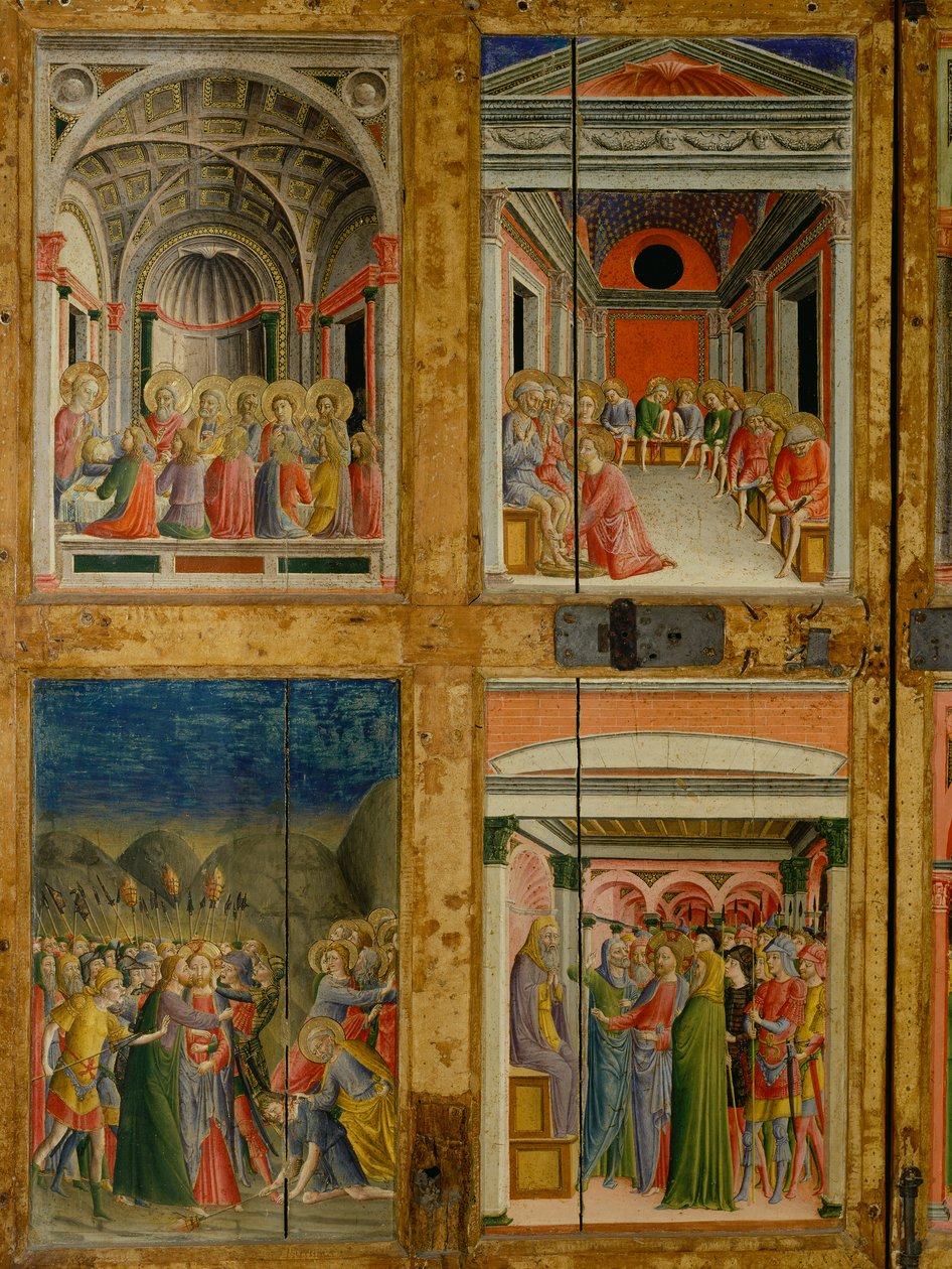 Reliquary of the Doors of Santa Maria della Scala, Inner Panel by Lorenzo di Pietro Vecchietta
