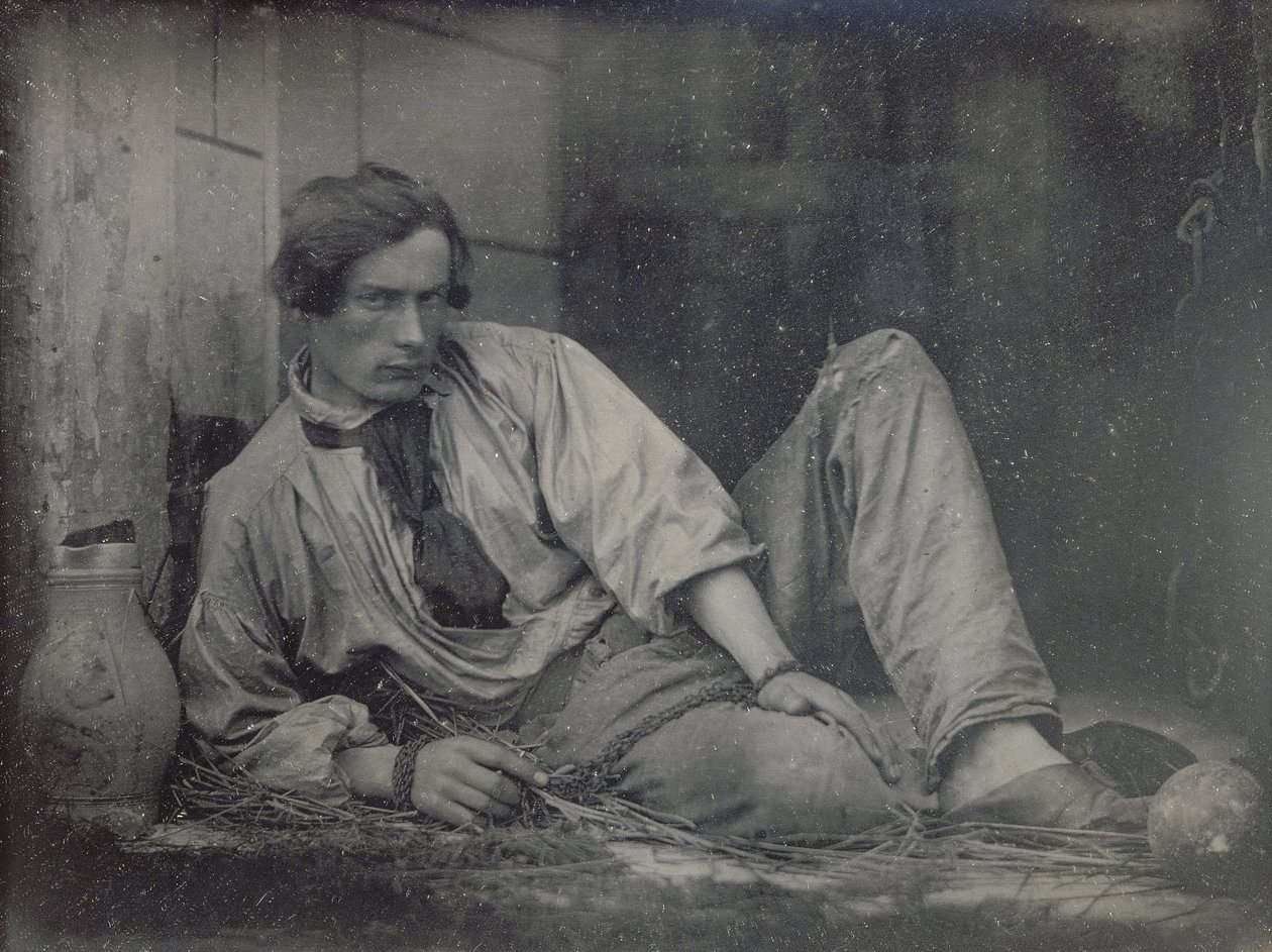 Louis Dodier as a Prisoner, 1847 by Louis Adolphe Humbert de Molard