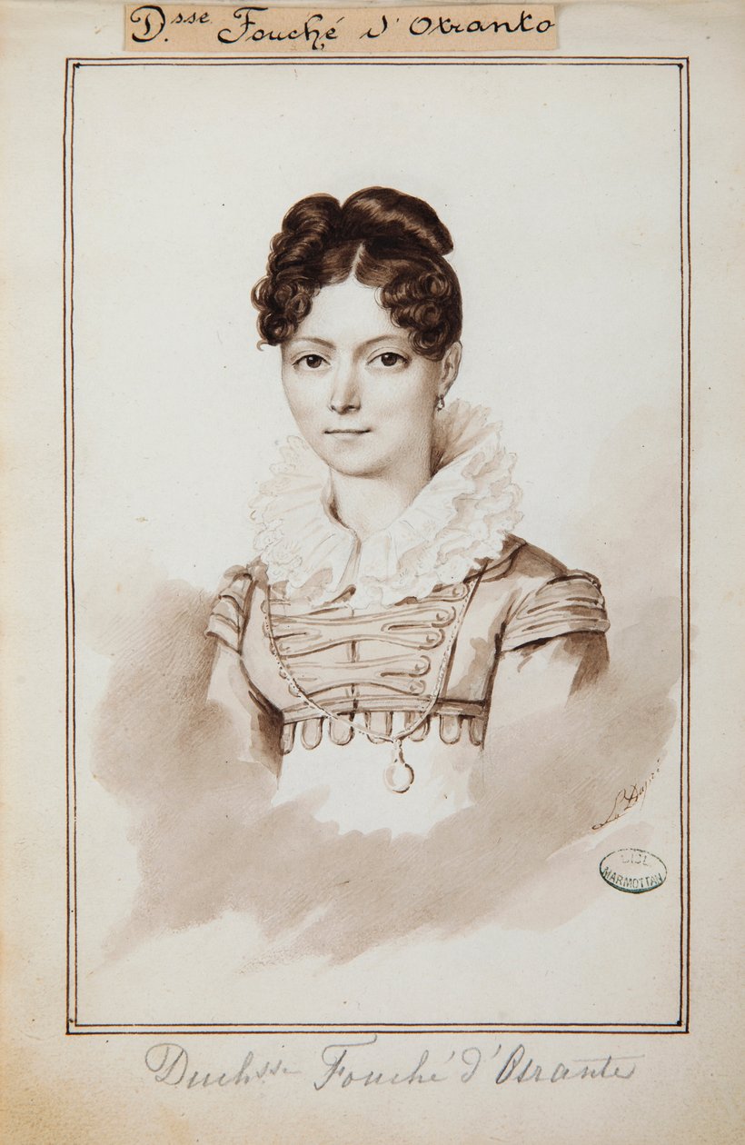 Portrait of the Duchess of Ortrante, in the Petit Album d