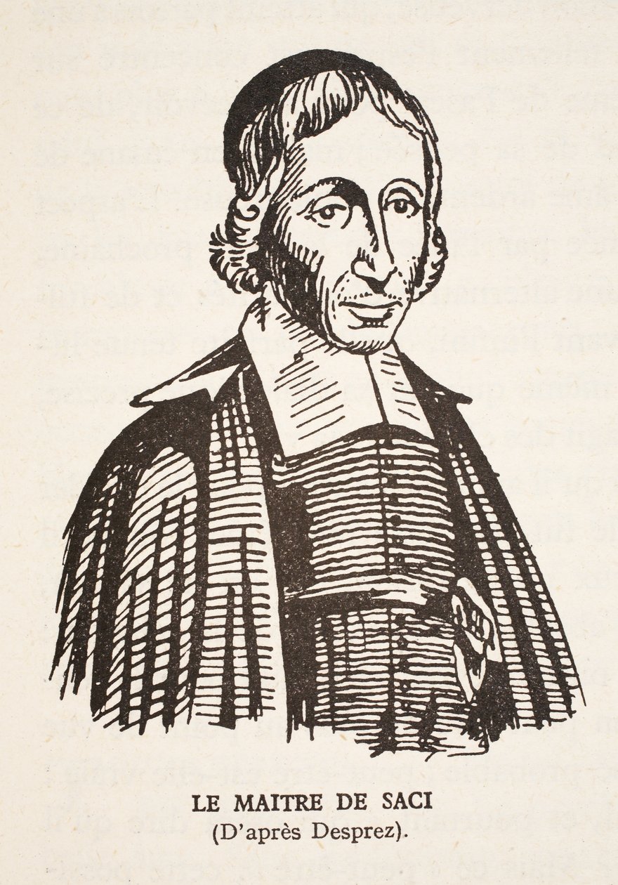 Le Maitre de Saci by Louis Jean Desprez