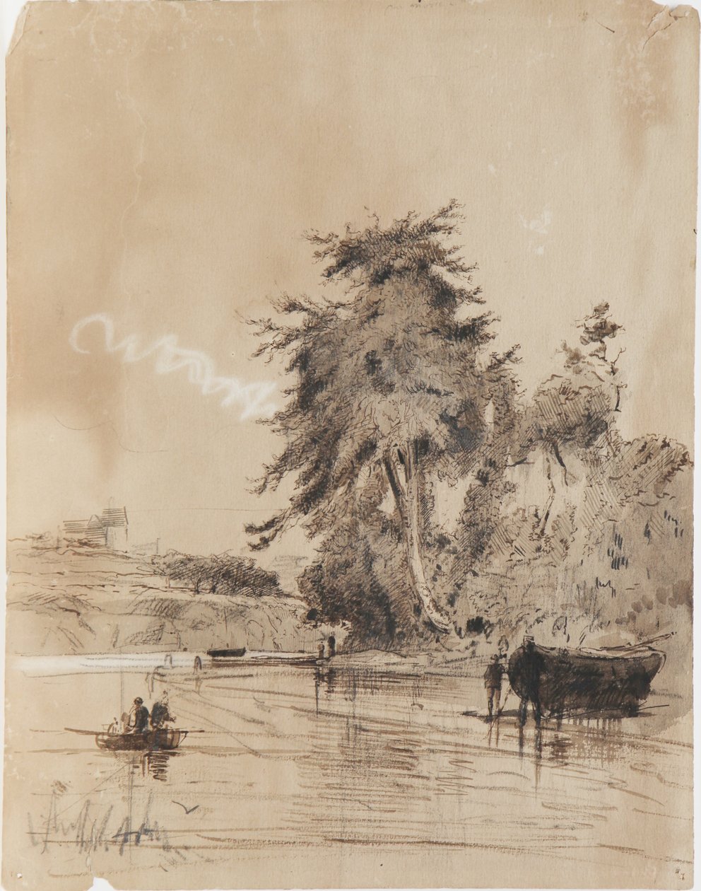 Drawing by Louis-Marie Faudacq by Louis Marie Faudacq