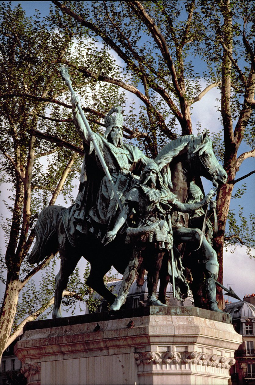 Charlemagne (Carolus Magnus, Charles the Great) King of the Franks and ...