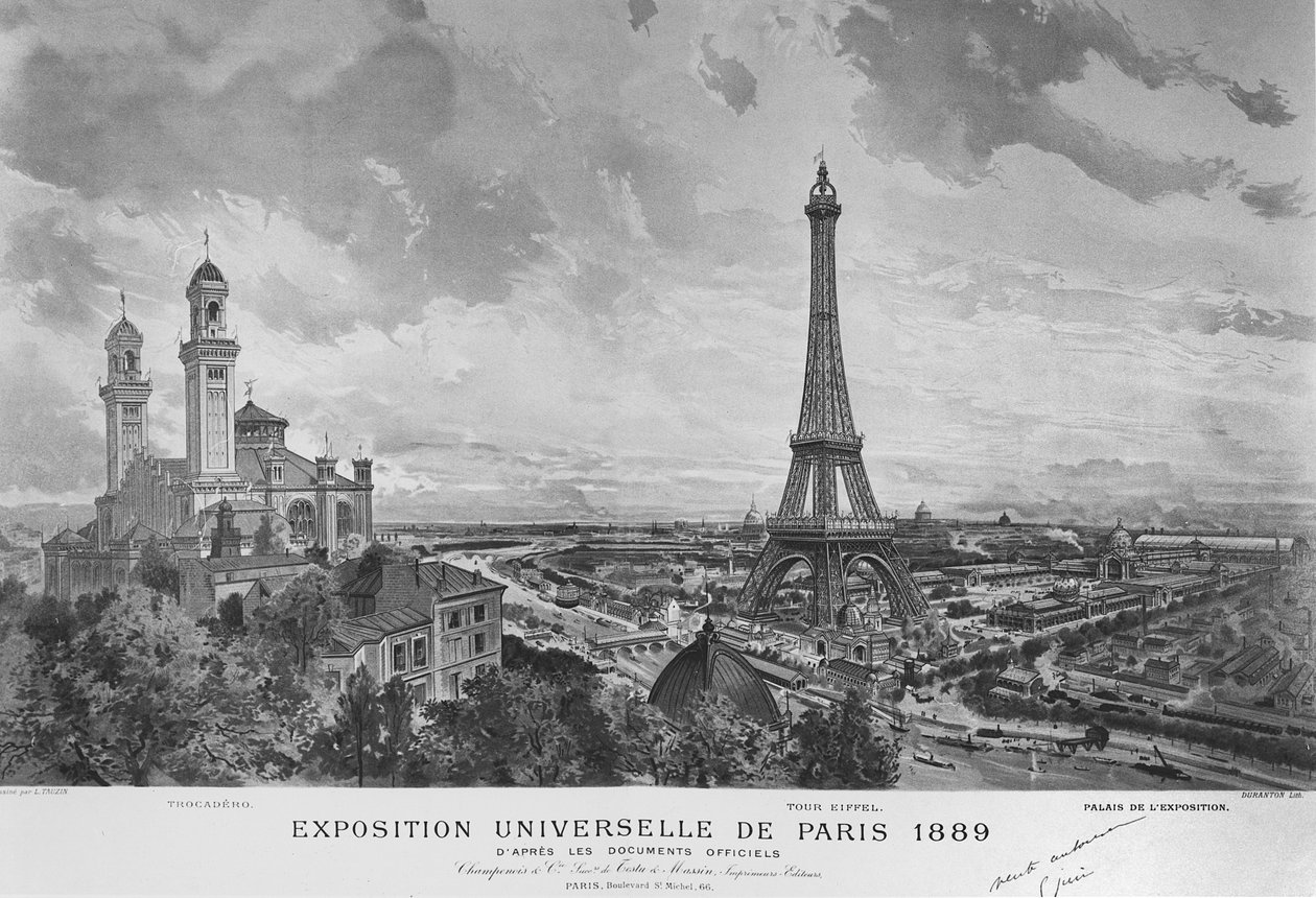The Exposition Universelle of 1889 by Louis Tauzin