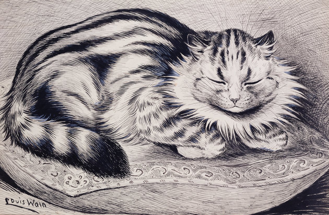 Pussy by Louis Wain