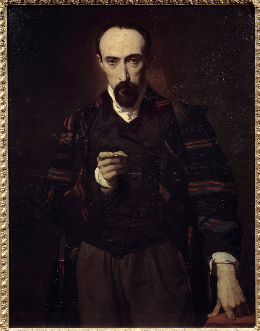 Portrait of Achille Deveria, painter and engraver by Louis Boulanger