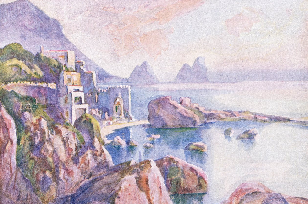 The island of Capri by Louis Burleigh-Bruhl