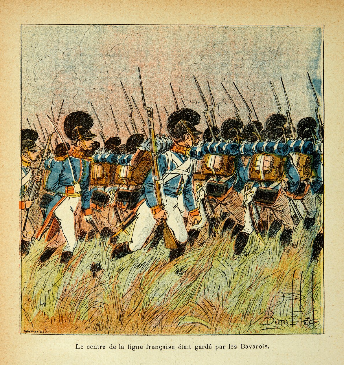 Illustration by Bombled Louis from the book 
