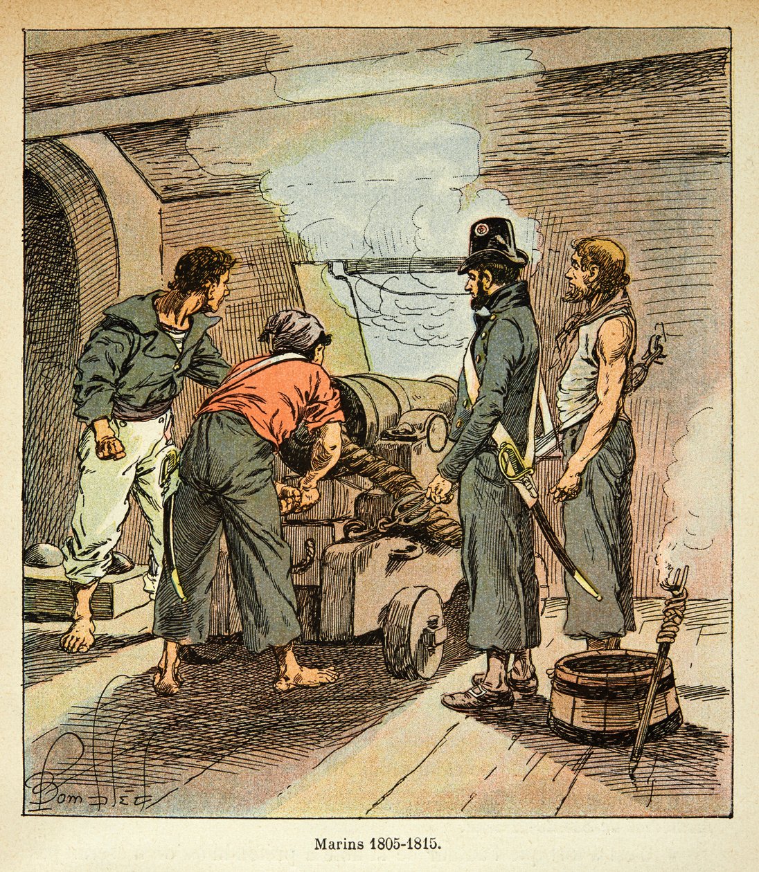 French Mariners between 1805 and 1815 from the book 