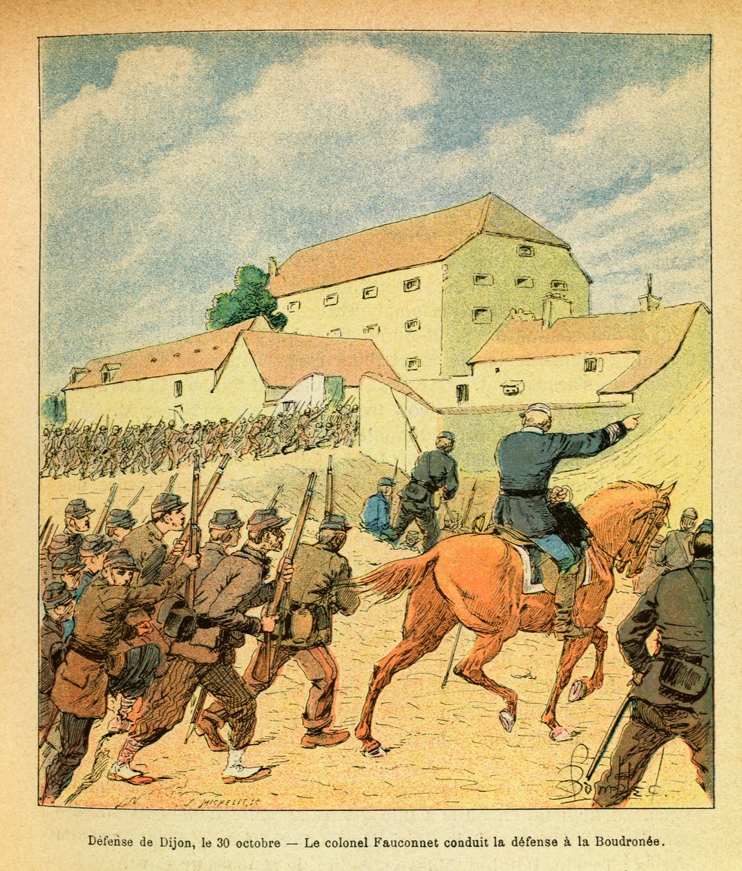The Eastern Army: Defense of the city of Dijon on October 30 by Louis Charles Bombled