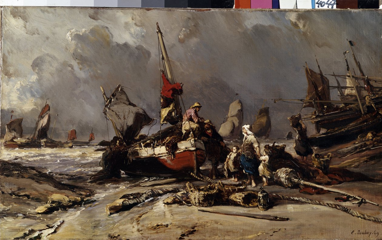 After the Storm by Louis Eugene Gabriel Isabey