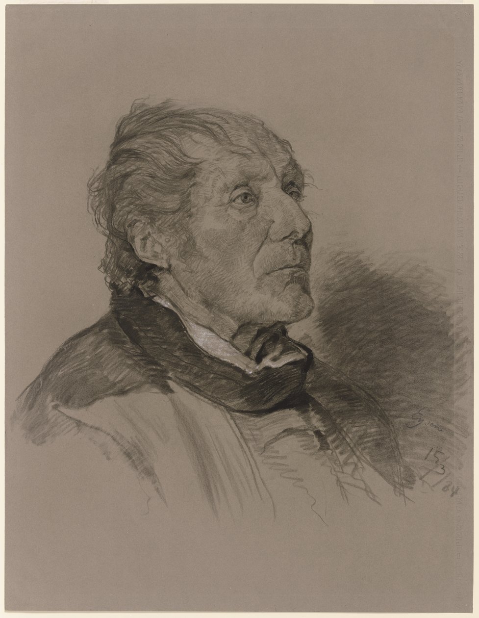 Portrait of an Old Man by Louis Eysen