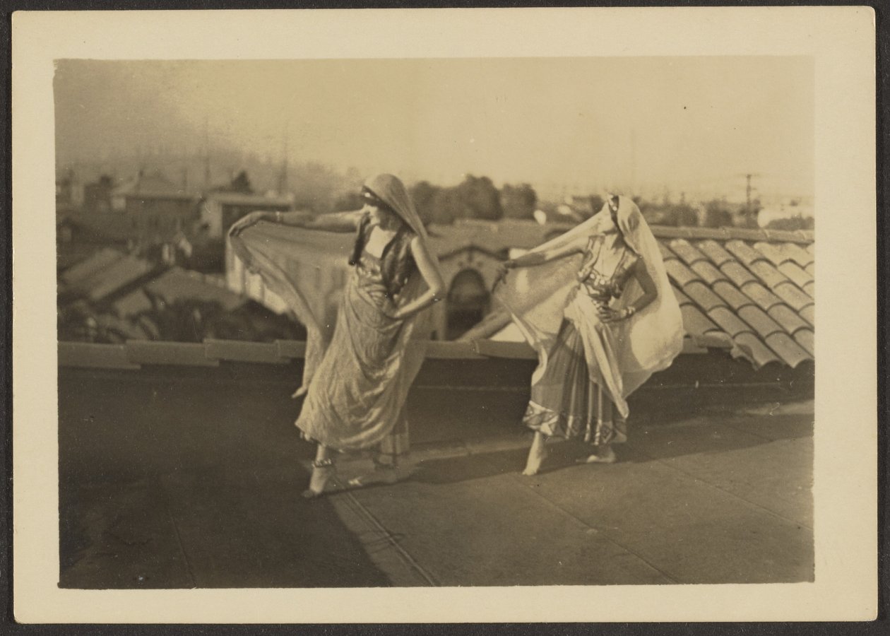 Dancers on Rooftop by Louis Fleckenstein