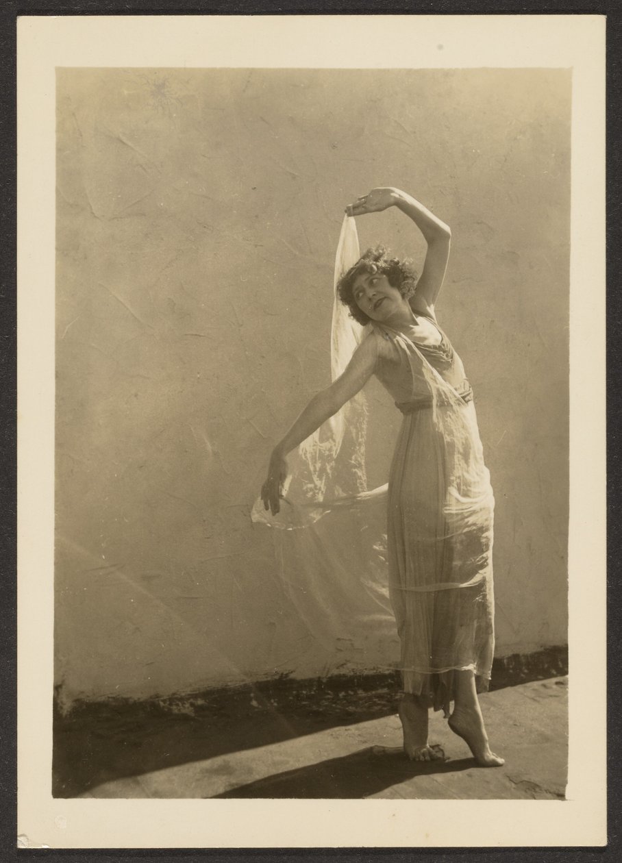 Florence Dancing on Rooftop by Louis Fleckenstein