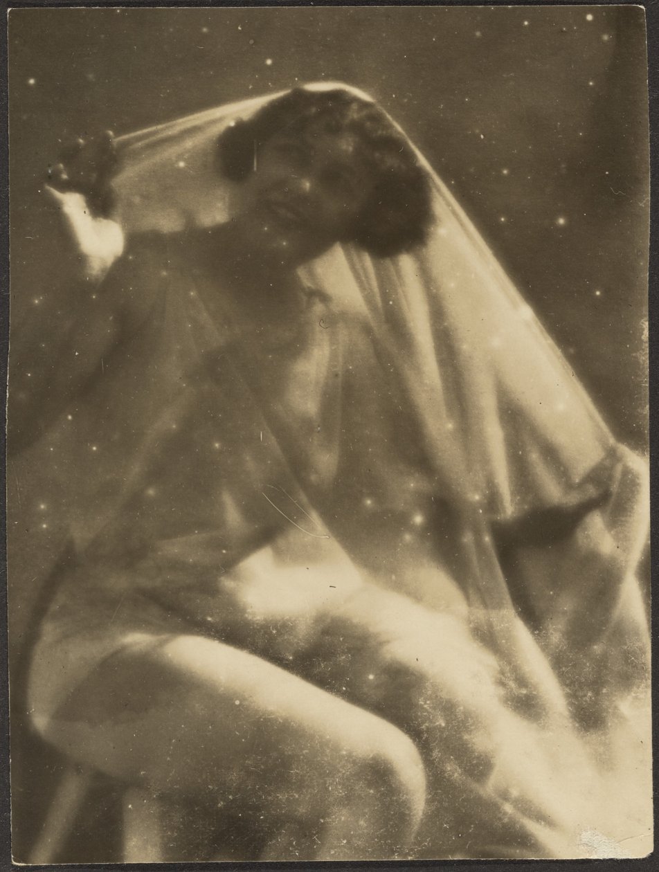 Florence with Gauzy Shawl by Louis Fleckenstein