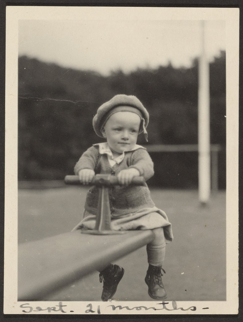 Gertrude, 21 Months by Louis Fleckenstein