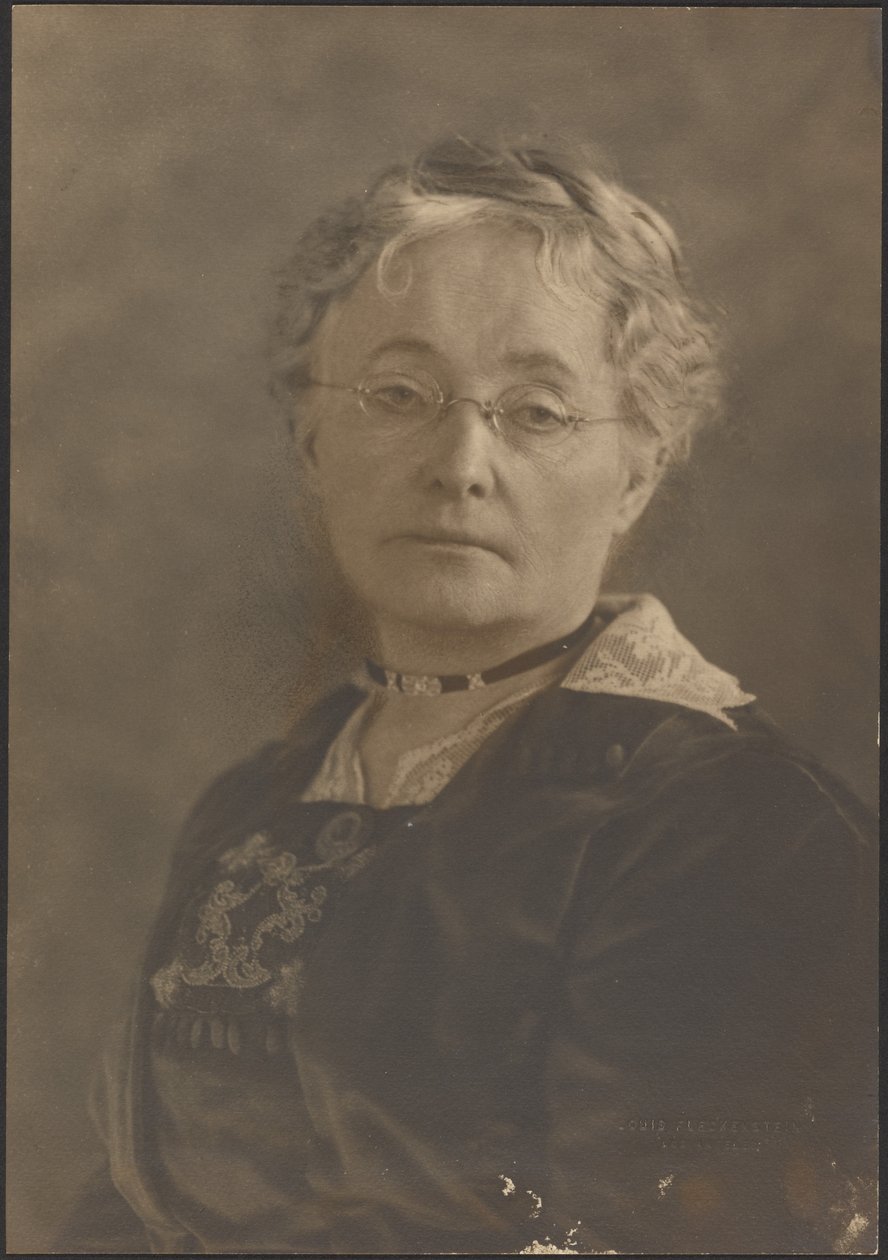 Portrait of a Woman with Glasses by Louis Fleckenstein