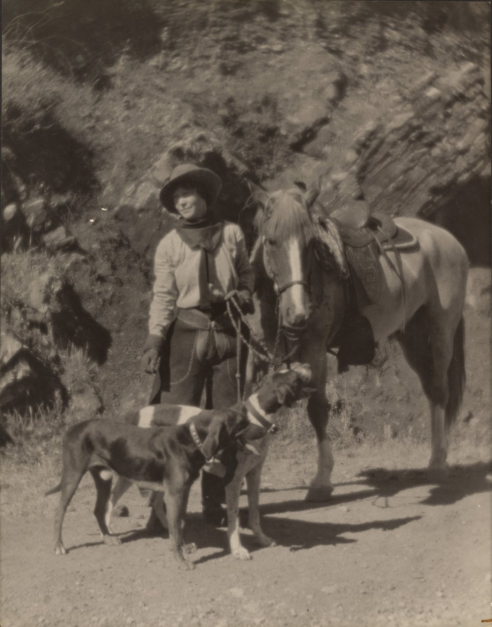 Ruth Comfort Mitchell (Writer of Western Stories) by Louis Fleckenstein