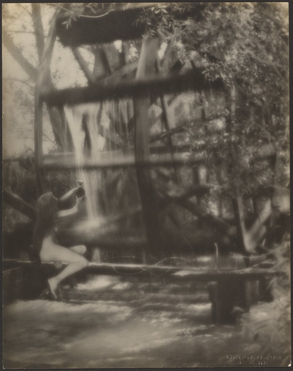 The Nymph and the Vase by Louis Fleckenstein