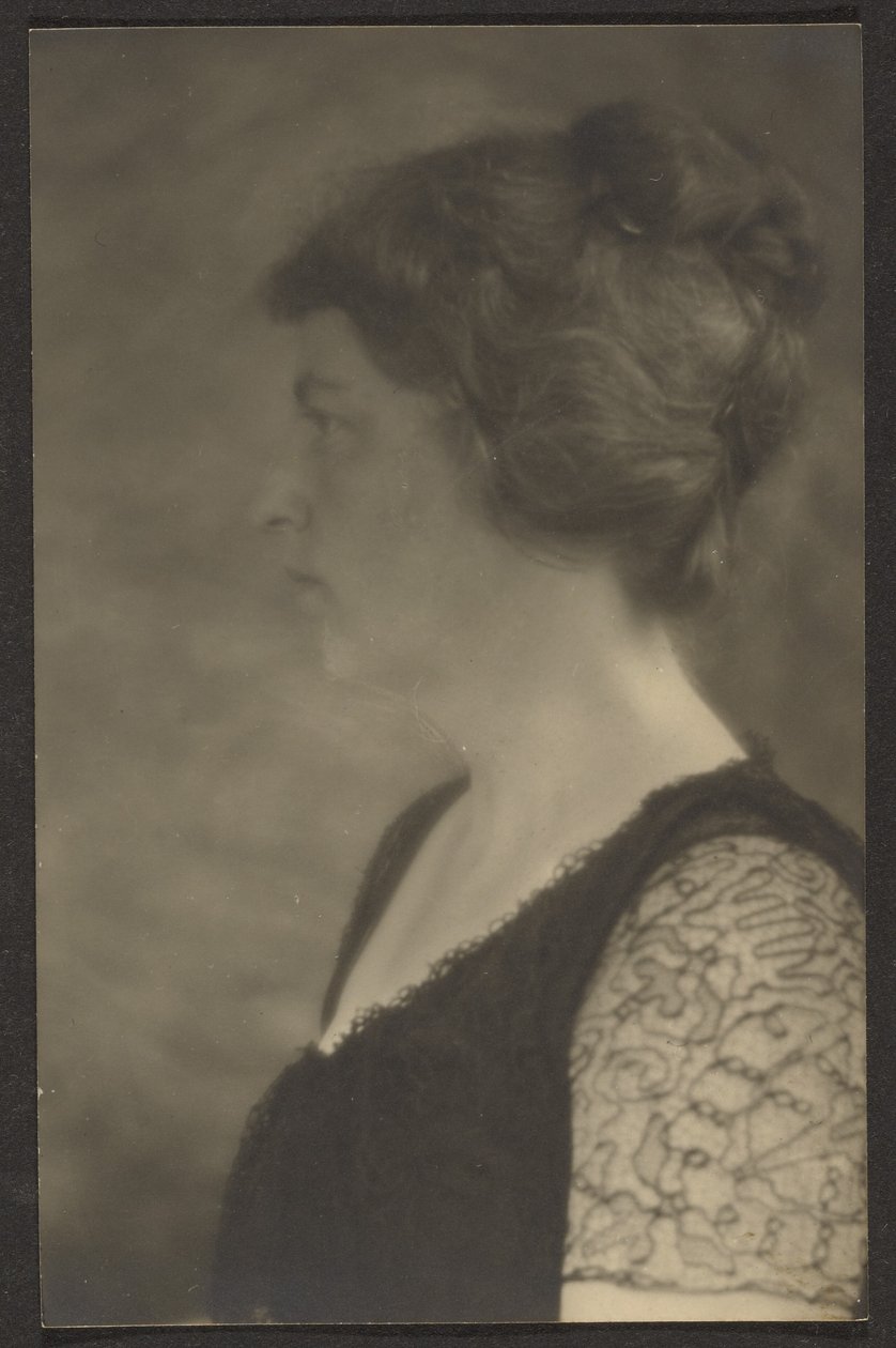 Woman in Profile by Louis Fleckenstein