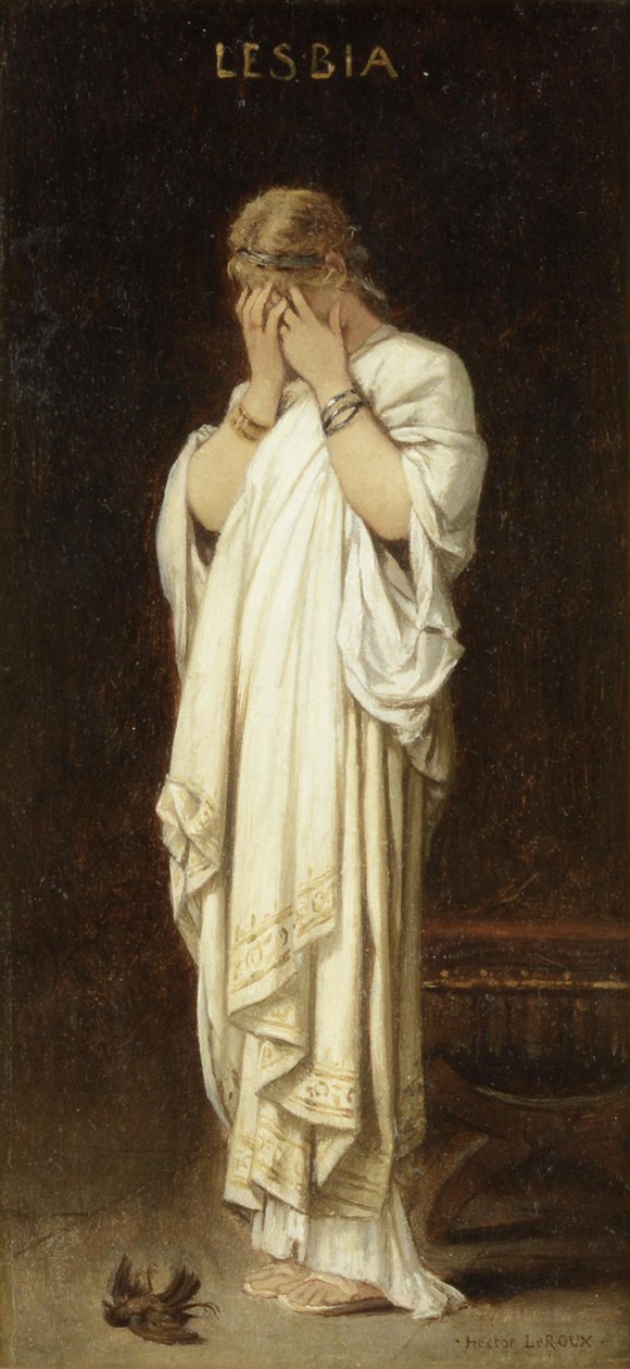 Lesbia by Louis Hector Leroux