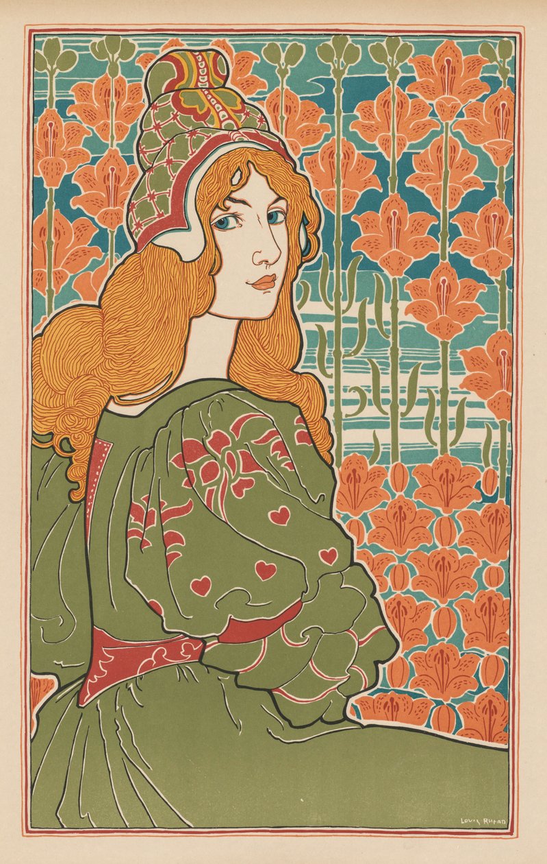 L'Estampe Moderne: Jane by Louis John Rhead
