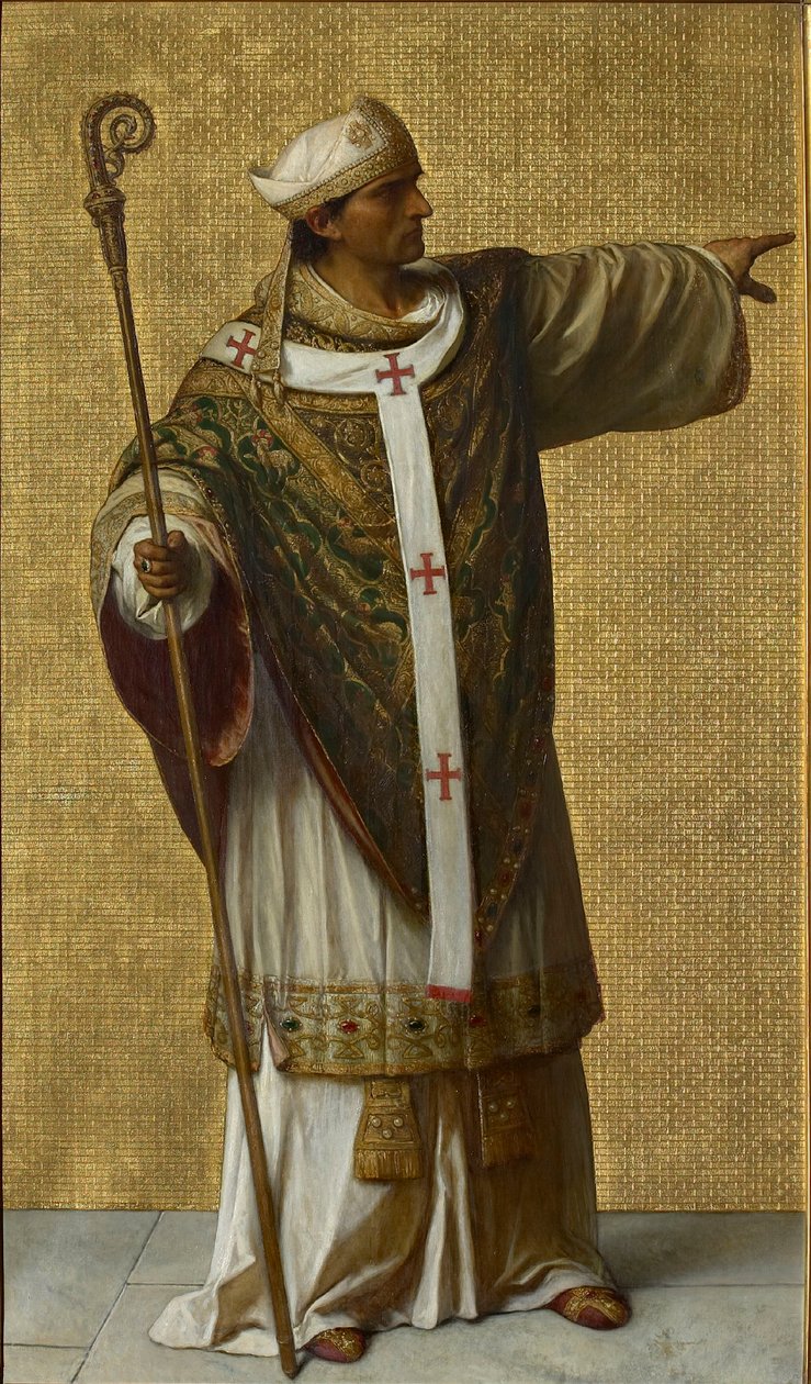 Notker of Liège by Louis Joseph Gallait