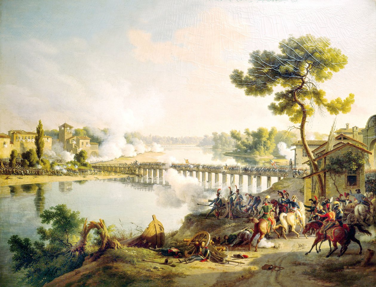 Battle of Lodi (1796) by Louis Lejeune