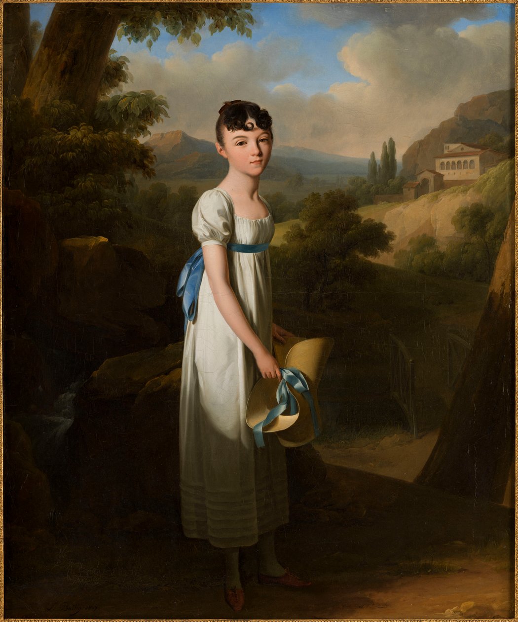 Portrait of Mademoiselle Athénaïs d