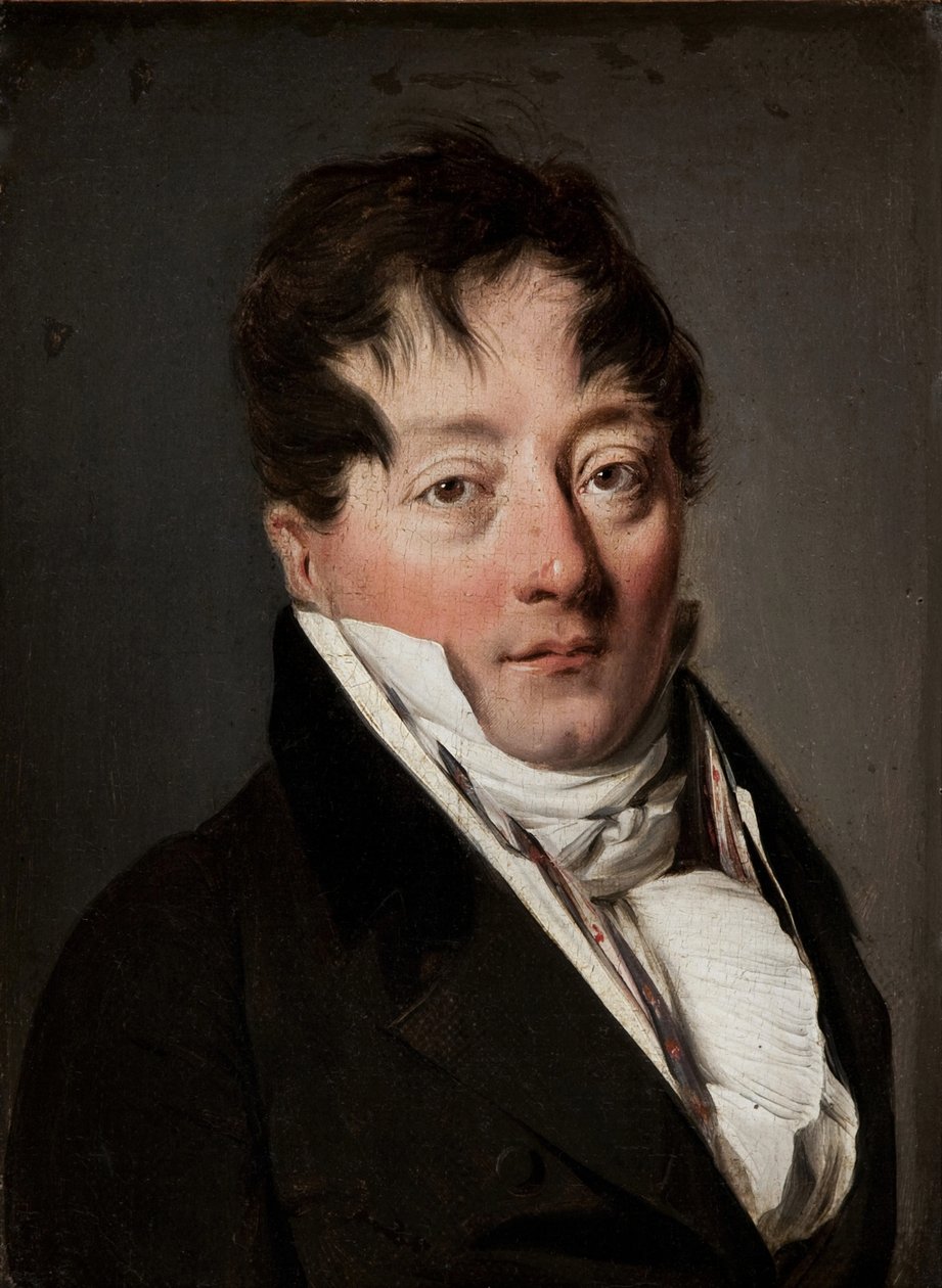 Portrait of Alexandre Balthazar Laurent Grimod de la Reynière by Louis Leopold Boilly