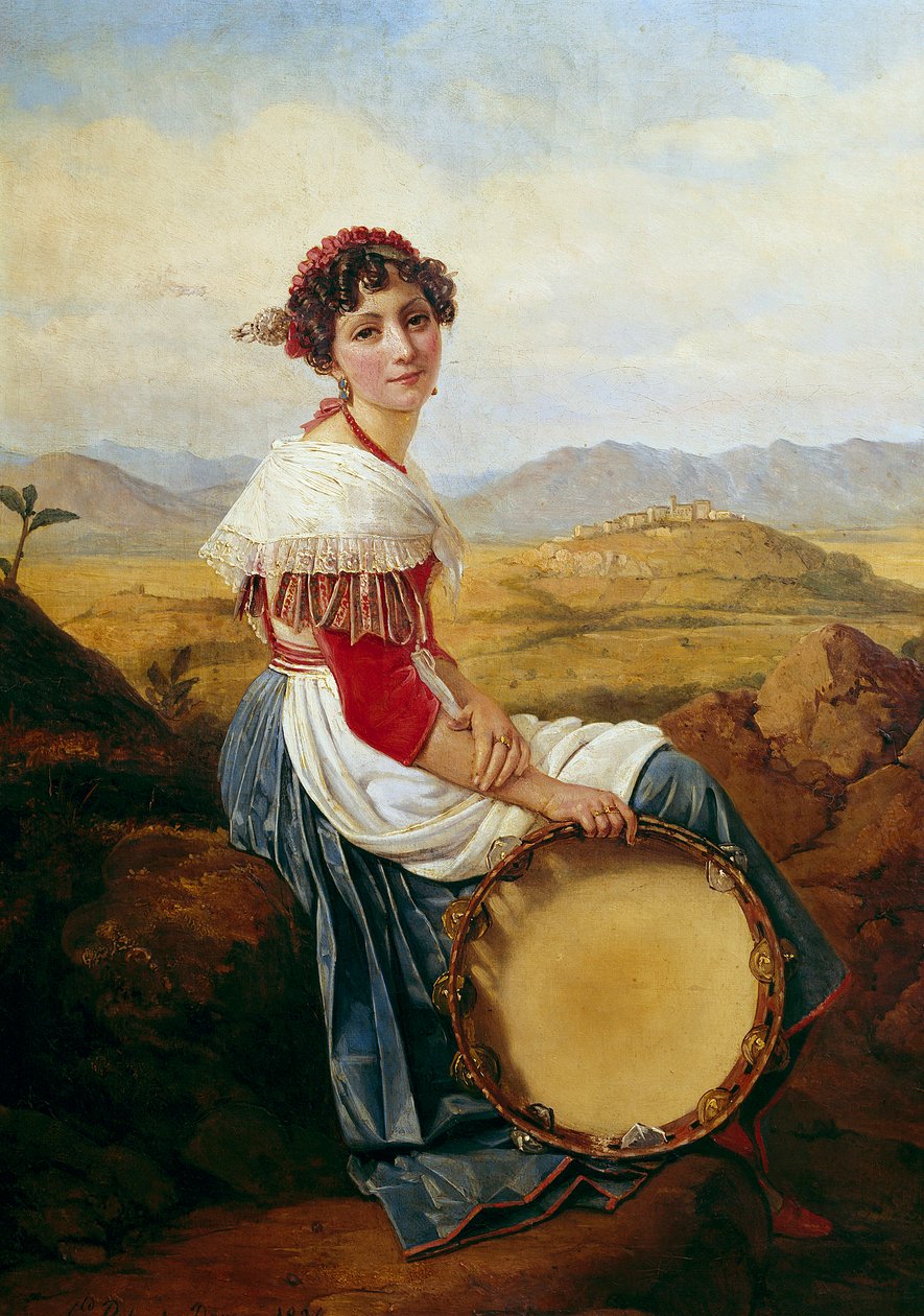 Portrait of a Peasant from the Countryside of Rome