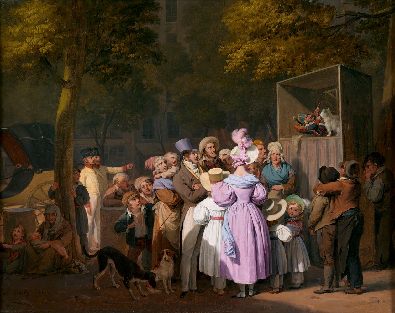 The Poor Cat by Louis Leopold Boilly