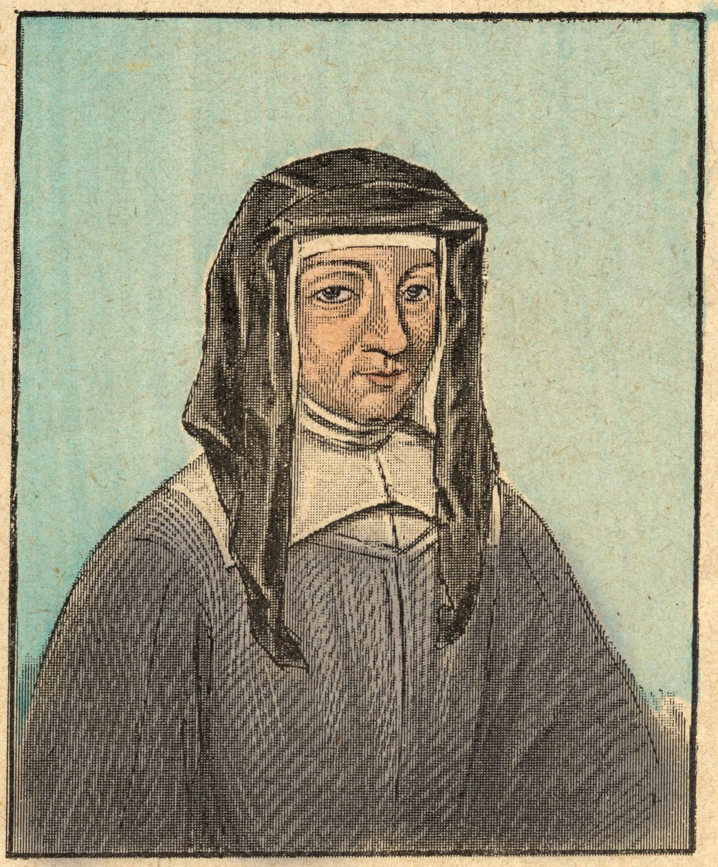 Portrait of Louise de Marillac by Louis Maitrejean